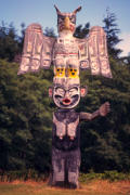 Alert Bay on Cormorant Island, BC