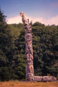 Alert Bay on Cormorant Island, BC