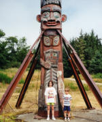 Alert Bay on Cormorant Island, BC